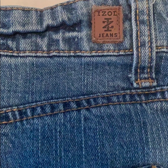 🔥3/$10 Izod size 12 light blue denim skirt - Picture 3 of 7